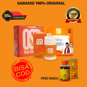 VITAMIN OSB OMAR SMART BRAIN 100% ORIGINAL MENINGKATKAN DAYA INGAT KECERDASAN UNTUK ANAK & DEWASA