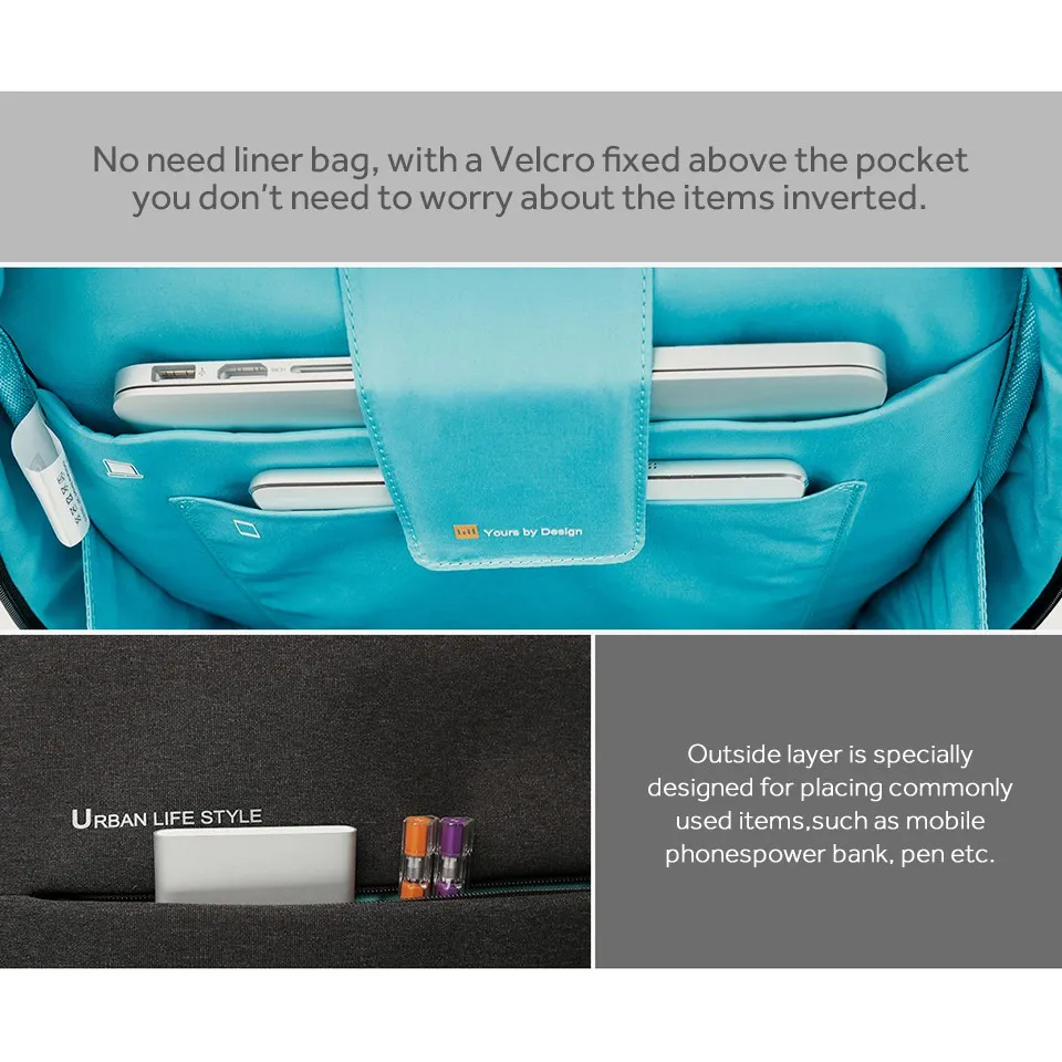 Original Xiaomi minimalist Backpack Urban Lifestyle Style Pack