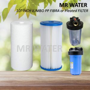 10inch Big Blue Jumbo 5micron PP Fibra Filter Sediment Cartridge or Jumbo Pleated Sediment Filter For Big Blue Housing