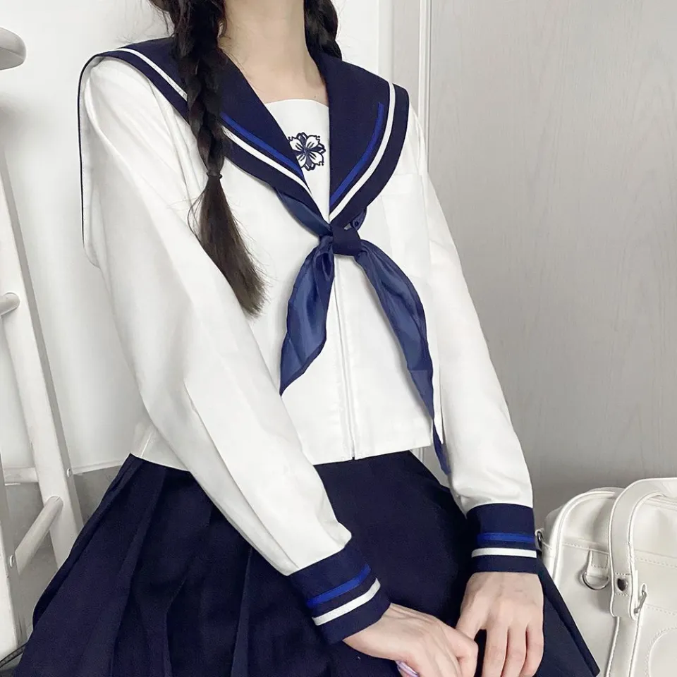 Hoang dã màu chính tả len ins phong cách retro trẻ váy váy xếp li và phần  dài của đồng phục nữ sinh Nhật Bản | Lumtics | Lumtics - Đặt hàng