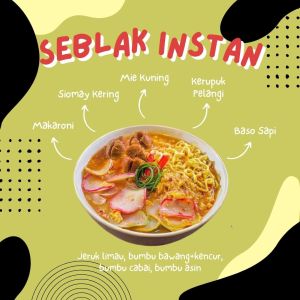 SEBLAK INSTAN MURAH KHAS GARUT DAN TASIKMALAYA - SEBLAK INSTAN MURAH