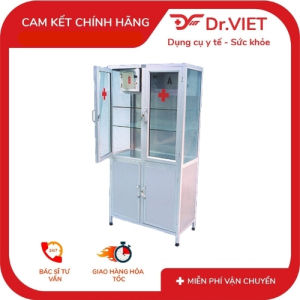 Tủ thuốc y tế inox có ngăn độc AB DCG14
