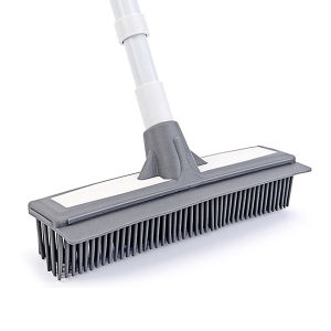 ✨ Adjustable Handle Bathroom Brush/Toilet Brush/Floor Brush/Soft Rubber Brush/Water Squeegee Durable Non-deforming Scrubber Handle TPR Brush