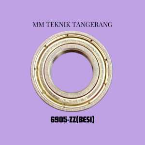 Ball Bearing 6905 ZZ (tutup besi) 2rs(tutup karet) id 25 od 42 Tebal 9 Laher Original Asli Asb  Nis Nkn