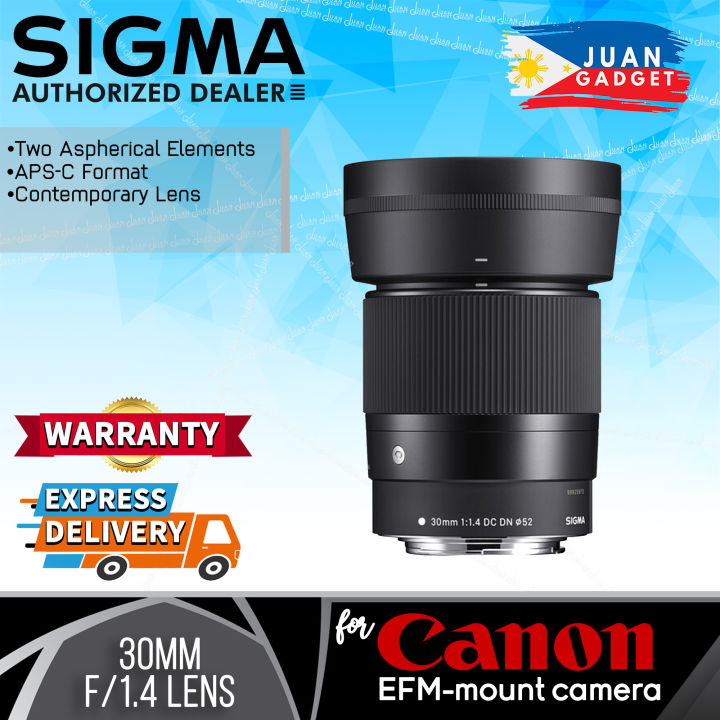Sigma 30mm DC DN Prime Contemporary Lens with APS-C Format