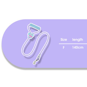 BORORO Dog Leash Plush Toy Accesory Bubble Cotton Handle Lightweight Design Anti Pull Durable Polyester