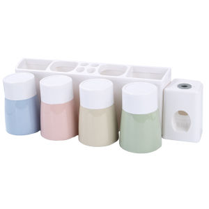 ที่แขวนแปรงสีฟัน กล่องใส่แปรงสีฟัน ยาสีฟัน ที่ใส่แปรงสีฟัน อุปกรณ์จัดเก็บในห้องน้ํา ที่เก็บแปรงสีฟัน ชั้นเก็บของในห้องน้ํา มี 5 แบบ