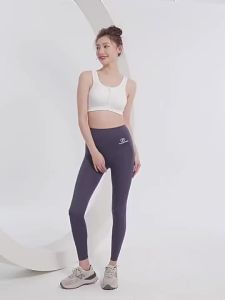 hot sale -Warbase Women Front Zipper Sports Bra Breathable Wireless Slim Fit Sportswear Racerback - 7301