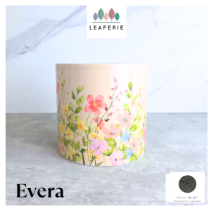 The Leaferie Evera plant pots Ceramic flowerpot . flowerpots . flower pot . planter . planters