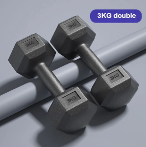 【LOCAL STOCK-Deliver in 2-3 days】2PCS Hex Dumbbell Set 3/5/7.5 Dumbells Mens Fitness Exercise Equipment Design of Human Exercise Habits