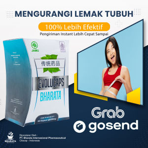 Evolucaps Bharata Herbal Capsules - Pelangsing Alami dengan Khasiat Pembakar Lemak dan Kontrol Berat Badan