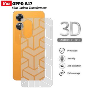 Skin Carbon Oppo A17 Motif Transformers Anti Jamur Garskin Belakang