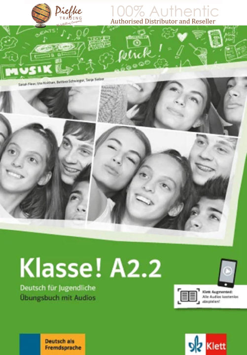 Class! A2.2: German for young people. Exercise book with audios (class!: German for young people) (100% genuine imported - Bukan fotokopi) 9783126071369