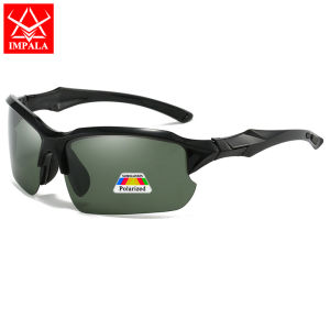 IMPALA 3PCS Polarized Sunglasses for Men Women Outdoor Sports Eyewear UV400 Anti-Glare Lens Driving Fishing Cycling Sun Glasses NO.PG2007W