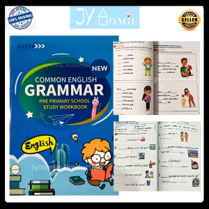 English Book English Grammar Book Grammar English Book for Kids Preschool English Exercise Book English Book Grammar Book Buku English Buku Kanak