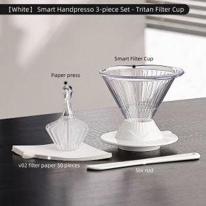 BINCOO Pour-Over Coffee Dripper Cup Filter Smart Cup Set Coffee Pour-Over Equipment