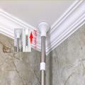 4-Layer Bathroom Corner Shelves Rack Bathtub Shower Caddy Holder Shelf Accessory Organizer (White) Keimav. 