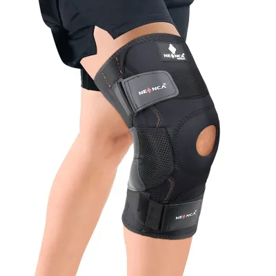 NEENCA Nẹp Đầu Gối Có Bản Lề Chuyên Nghiệp Hỗ Trợ Đầu Gối Y Tế Với Bộ Ổn Định Hai Mặt Có Thể Tháo Rời Để Giảm Đau Đầu Gối Viêm Khớp Rách Sụn Chêm Sưng Phục Hồi Chấn Thương Giảm Đau Khớp ACL. Nam Và Nữ