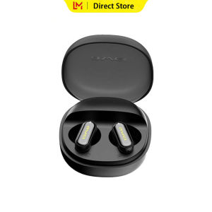 Awei T76 Mini Semi Earphone with Mic Bluetooth 6.0 Lightweight TWS Wireless Earbuds IPX4 Waterproof Surround Stereo Sound Low Latency Earpiece for Android iPhone Cellphone Samsung Huawei Xiaomi