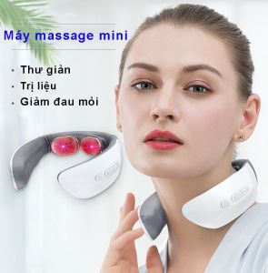 Máy massage cổ vai gáy đa chức năng pin sạc 5V/500mA giải pháp vật lý trị liệu hiệu quả - Bảo hành 3 tháng