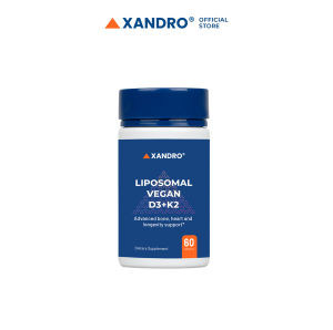 [New] Liposomal Vitamin D3 + K2 | Xandro Lab | Superior Absorption for Strong Bones Heart Health & Immune Support | Vegan