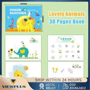Finger Painting Colors with Template - Mewarnai Cat Jari Paint - Coloring Sensory Play Motorik / Mainan Edukasi Anak