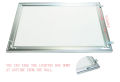 led decorative indoor picture led film poster frame ultra thin led light panel poster. 