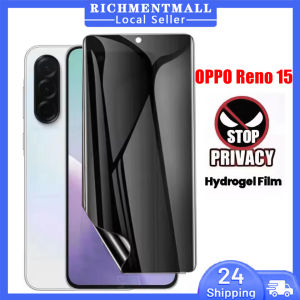 【🔥SG STOCK🔥】RICHMENTMALL Full Cover Hydrogel Film for OPPO Reno 15 Pro Max OPPO Reno 15f Clear/Matte/Privacy Anti-spy Soft Tpu Screen Protector For OPPO Reno 15C 15 Pro