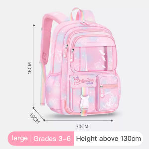 Girls Dreamland School Backpack for 3-6 Grades Waterproof Lightweight Children School Bag for Kids
