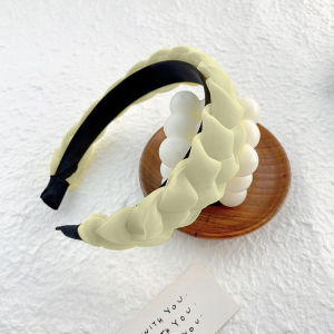 Zaman Now - Bando Kepang Satin Wanita / Bandana Kepang Scrunchie / Bandana Kepang Satin Korea Scrunchie / Aksesoris Rambut Wanita