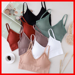 Áo Bra Nữ Thể Thao 2 Dây Mút mỏng - Tập Gym Yoga - Mặc Trong Croptop - Mặc Đi Biển - Tự Tin Khoe Cá Tính - Áo Nâng Ngực - Áo Lót Nữ - Áo Lót Học Sinh - Kiều Anh Store