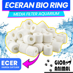 ECERAN BIO RING CERAMIC BIORING KERAMIK MEDIA FILTER AQUARIUM KOLAM
