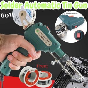COD Kirim Cepat Taffware Solder Listrik Tembak 60W Otomatis Automatic Free 2 Pcs Timah Tin Gun GT10