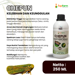 Insektisida Topfarm / Pestisida Wereng Ampuh / Pestisida Pembasmi Hama Wereng / Pestisida Hama Wereng Padi / Pestisida Pembasmi Wereng / Pestisida Wereng / Pestisida Hama Wereng