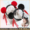 Ne Zha Headband Red Ribbon Solid Hairwear Cartoon Character Cosplay Hair Accessory. 