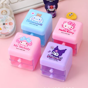 FF Sanrio Mini Desktop Kotak Penyimpanan Alat Tulis/Kotak Penyimpanan Perhiasan Hadiah Siswa🌹 COD