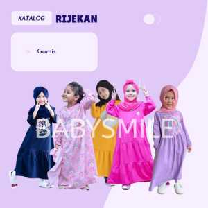 Rijekan Gamis Anak Termurah Grade B