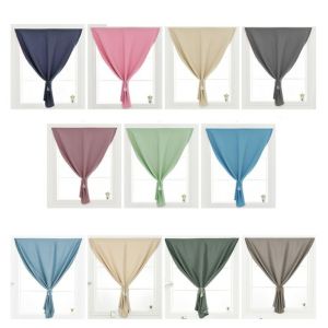 Rèm Vải Dán Tường 2m cao Chống Nắng Có Tặng Miếng Dán Gai Màu Trơn mẫu hoa văn mới