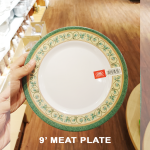 Vine Leaves Design Melamine Dinnerware Plate / Bowl / Saucer / Spoon Smart Kitchen Ph