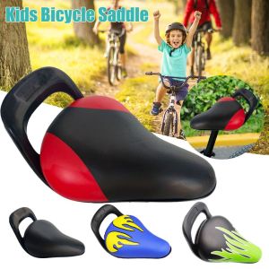 HAYLE Boys and Girls Saddle Replacement Waterproof MTB Saddle PU Leather Comfort Pad Child Bike Saddle Bicycle Soft Cushion Bicycle Saddle Kids Bike Seat