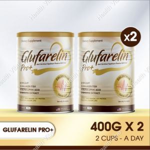 [LEGIT] Glufarelin Gold Pro+ New Zealand Milk For Diabetic Original 400g 850g Glucerna Nre Milk