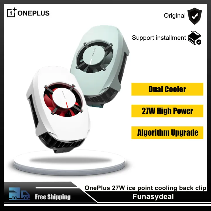 OnePlus 27W ice point cooling back clip dual cooler semiconductor phone cooler mobile game fan live game dedicated