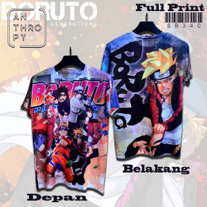 Kaos Distro Sablon Full Print SB340 Pria Oblong Baju Atasan Lengan Pendek Dewasa