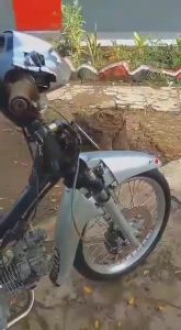 Knalpot DPJ JigSaw Ujung Blu Sarangan Stengah Buat Motor Jupiter Vega Shogun Karisma C70 Revo Vega R DLL Bukan DSS DSM Fantera Pekajaman CTS BSS KJS RSM