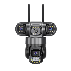 4G Camera V380  PTZ 3 Mắt 12.0M Zoom Siêu NétKhông Dây Ngoài Trời