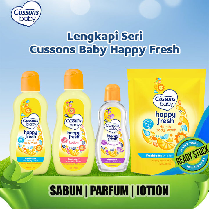 Cussons baby store happy fresh cologne