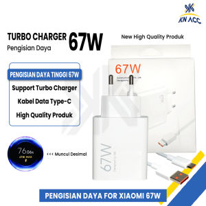 [KN ACC] CHARGER CASAN TYPE TIPE C 67W TURBO FAST CHARGING FOR XIAOMI REDMI NOTE 12 PRO 13T POCO F5 X5 PRO