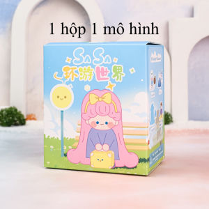 Quà tặng dễ thương đồ chơi Blind Box hộp mù giải trí mô hình hoạt hình dễ thương SA SA VÒNG QUANH THẾ GIỚI
