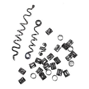 Durability Alloys Rotating Hair Clip Set Stylish Dreadlock Unique Hair Clip for Music Festival Lover