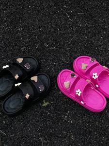[Free Shipping] WomenS Thick-Soled Slippers Summer 2026 New Style Suitable For Outdoor Wear Non-Slip Beach Sandals EVA Material